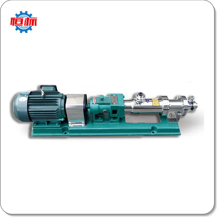 positive mono helical polymer feed pump single screw pump