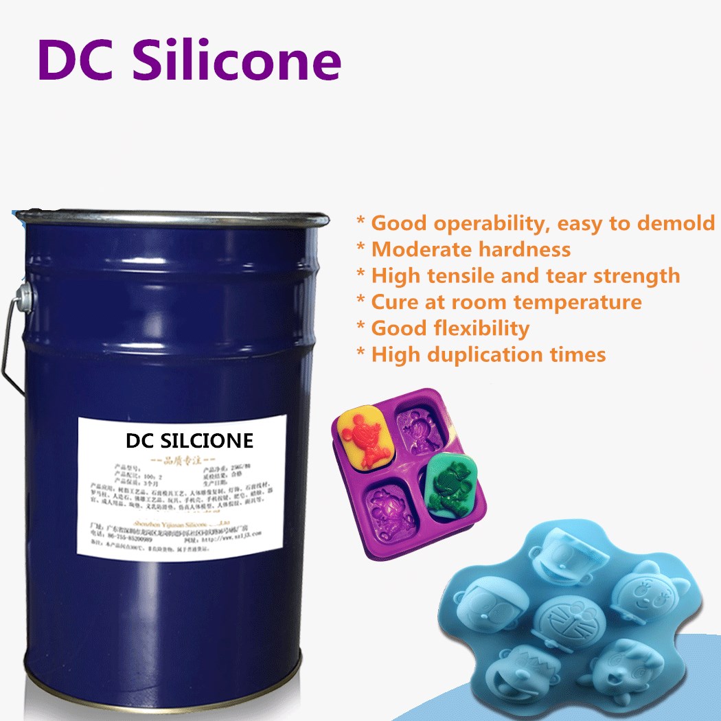 High Temperature Resistant Liquid Condensation Cure Silicone Rubber For Mold Making
