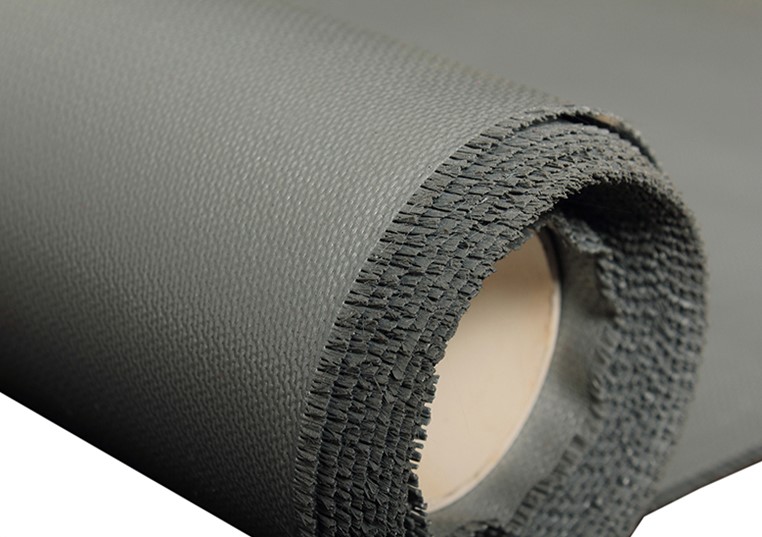 Silicone coated fiberglass fabric cloth fireproof waterproof thermal insulation color red or gray