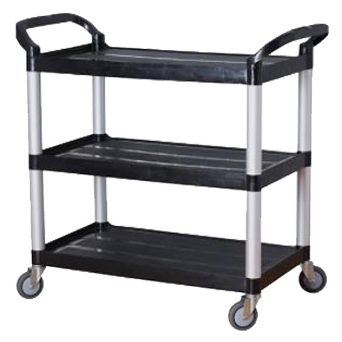 Plastic dining car hand carts kitchen trolley