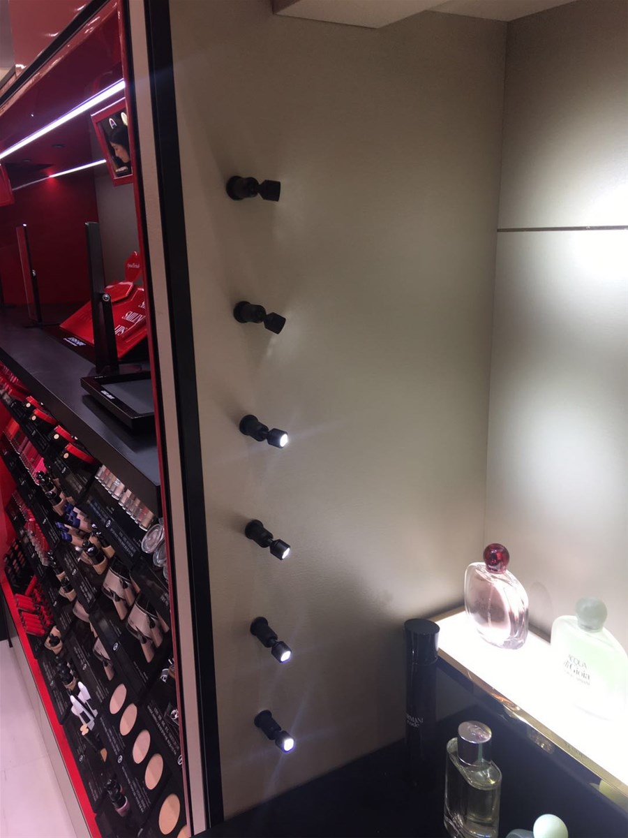 Tailor make 5W DC12V LED showcase cabinet spotlight recessed LN7304DCL
