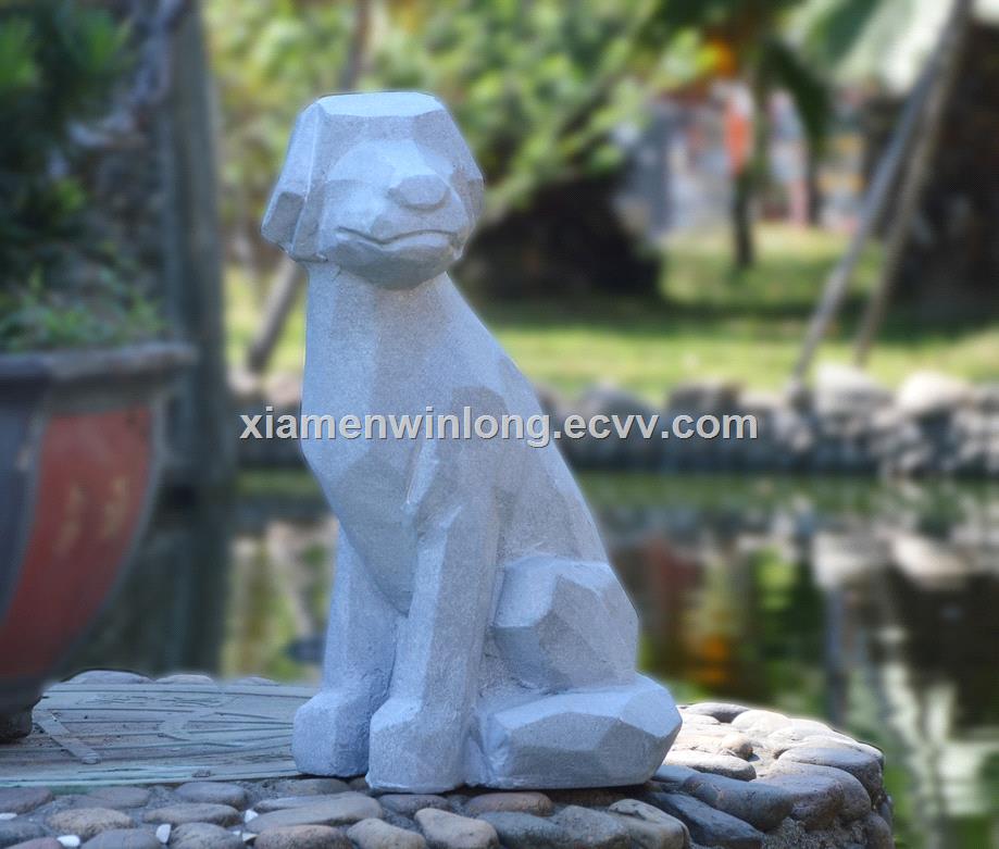 Outdoor Art Animal Garden Dog Statue