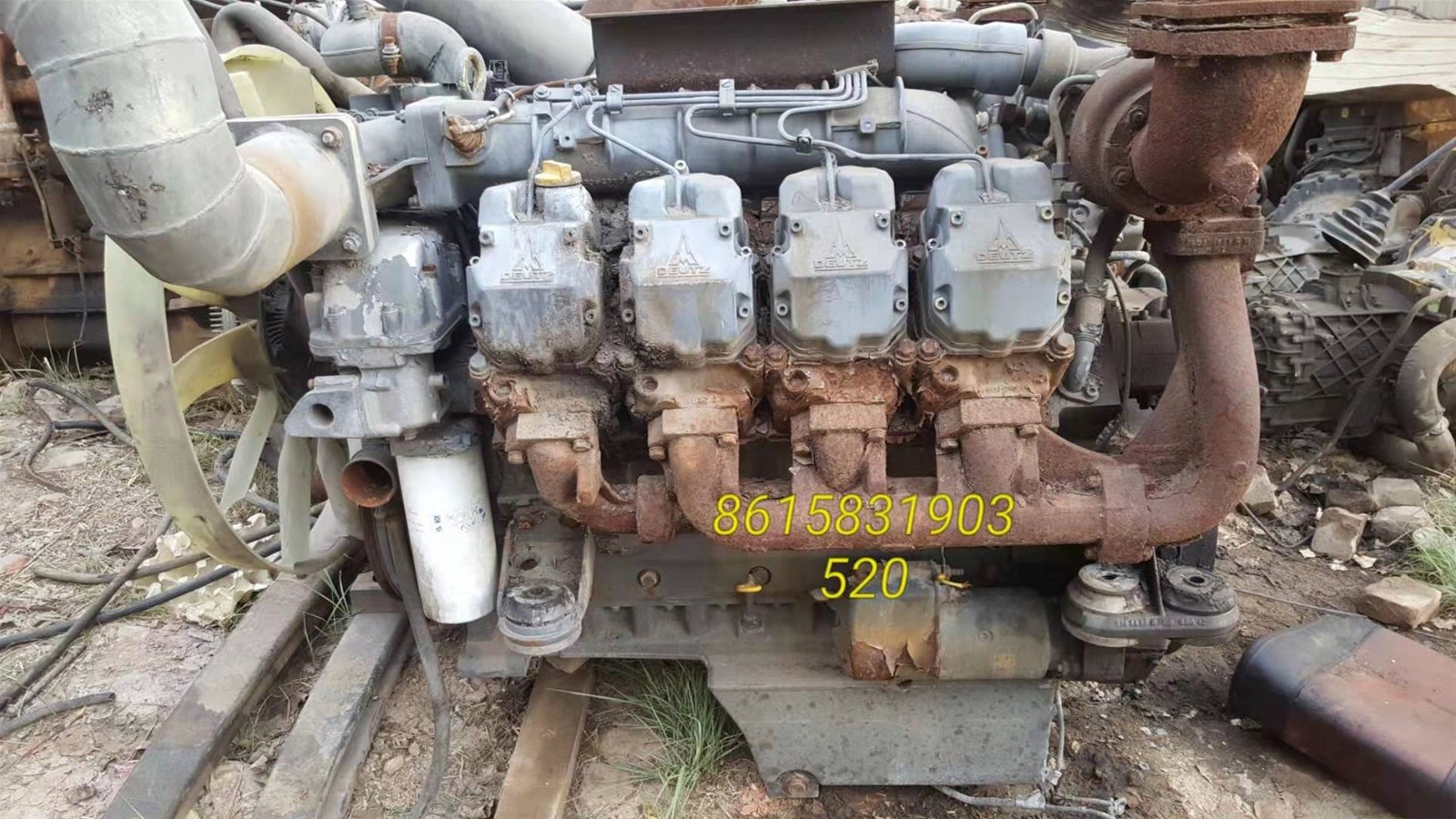 used deutz V8 V6 diesel engine for sale