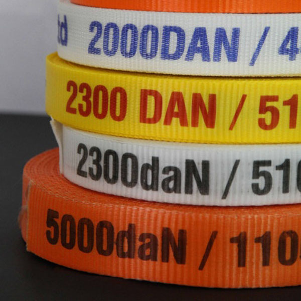 Heavy duty polyester woven lashing belt 32mm to 50mm
