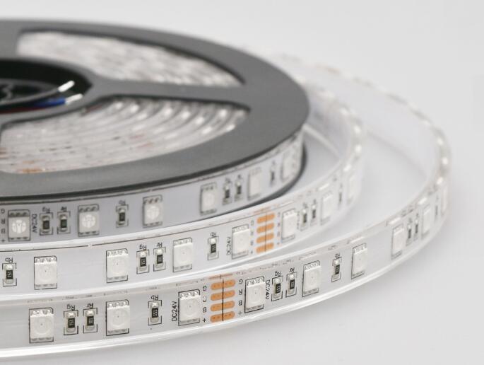 Super Long 50mroll Silicone Extrusion IP68 SMD5050 Waterproof LED Strip