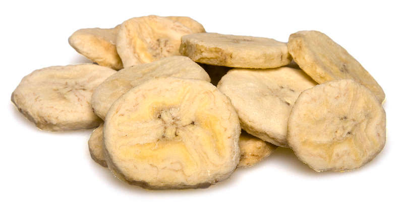 Chinese qualified dried fruit instant snack freeze dried banana chips