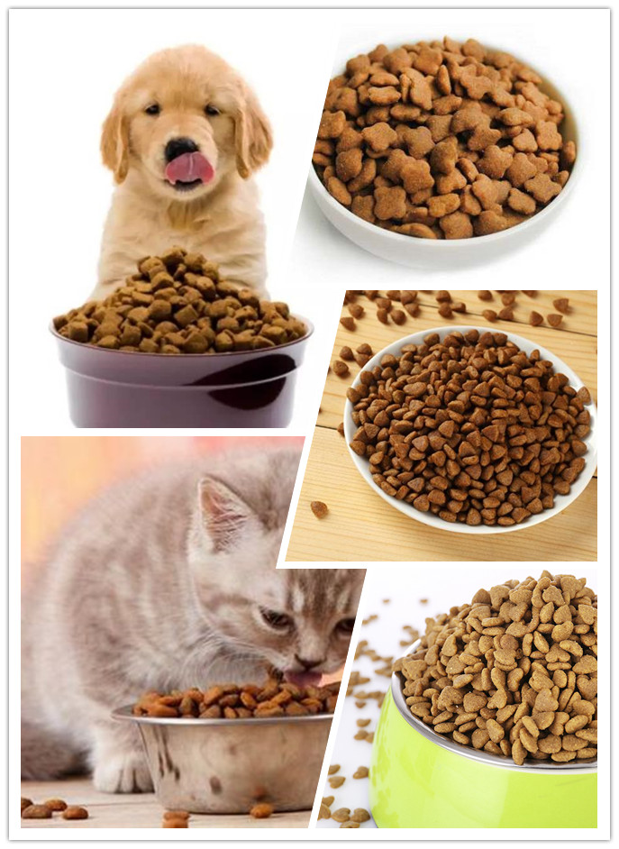 New Model Popular Efficient Automatic Dry Animal Dog Cat Pet Food Pellet Processing Production Line