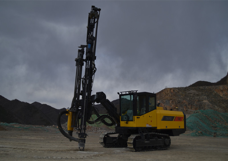 Hydraulic tophammer openpit surface mineral geotechnical drill rigs