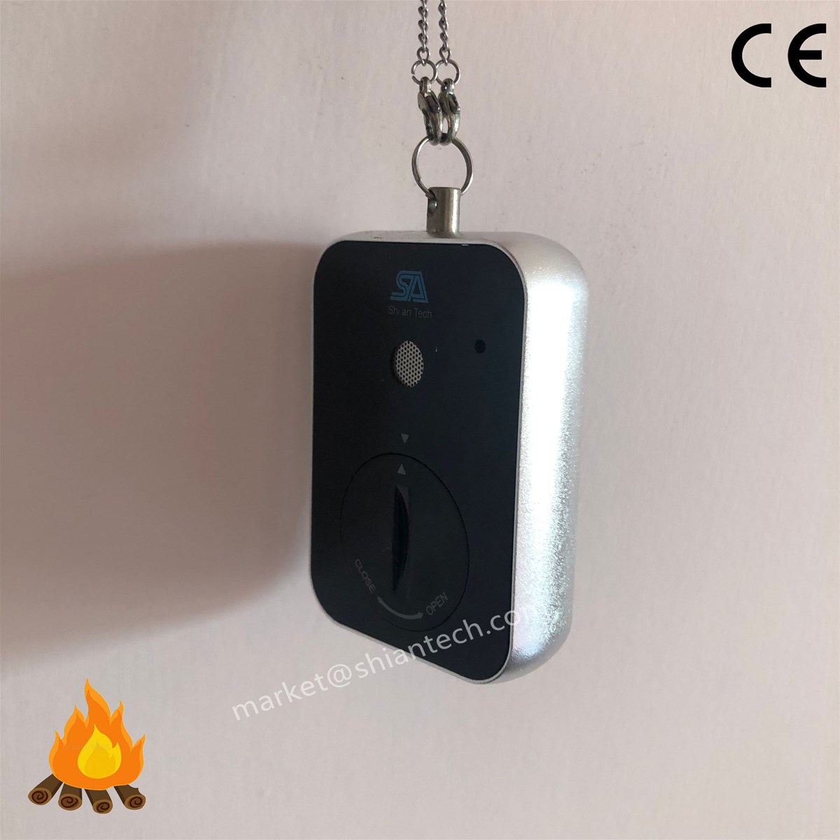 Handheld safety device Carbon monoxide monitor for drivers and camplers in daily life