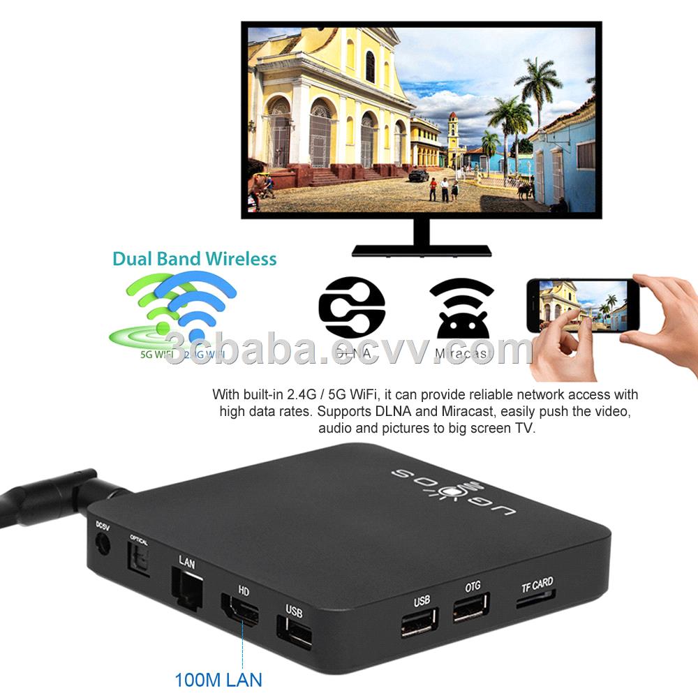 3cbaba Octa Core Amlogic S912 Smart TV Box 2GB16GB Android60 Set Top Box
