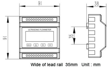 Module ultrasonic flow meter Cheap Price BTU Ultrasonic Flow Meter Heat Meter