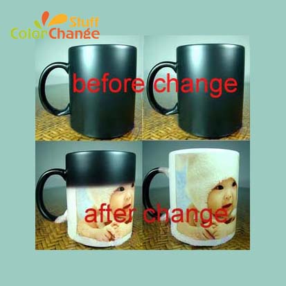 Heat Sensitive Changing Color Magic Mug