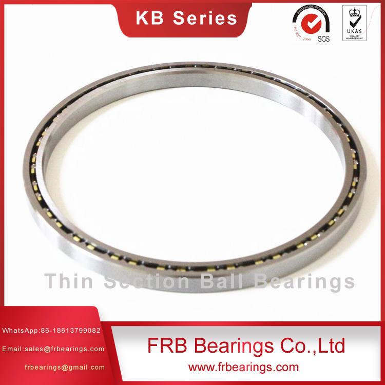 KB100AR0 slim section bearing thin section ball bearings for cat scanner angular contact thin wall ball bearings