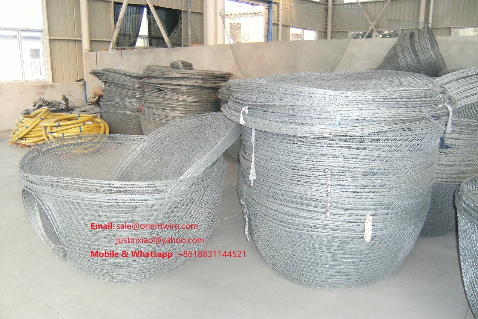 No18 galvanized wire for Gargoor net