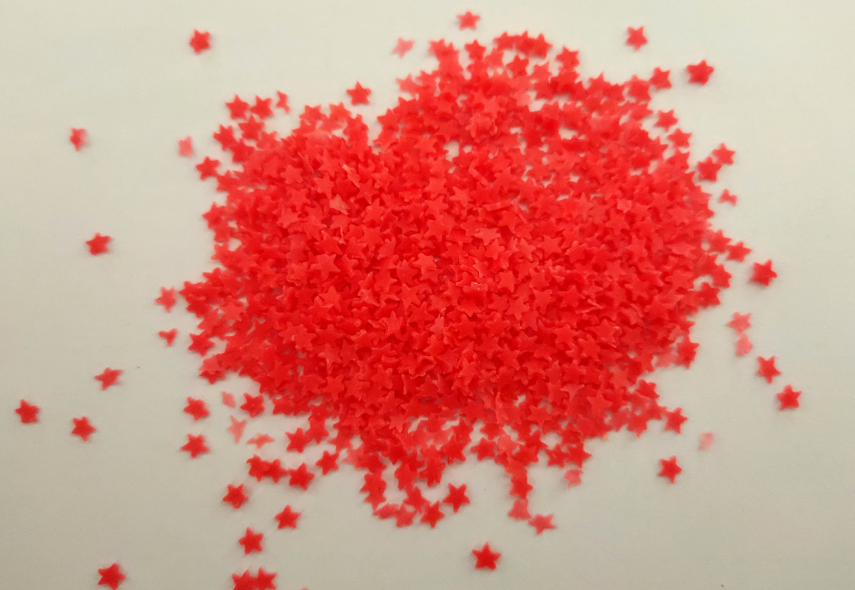 Novelty Shaped Speckles for Detergent Powder