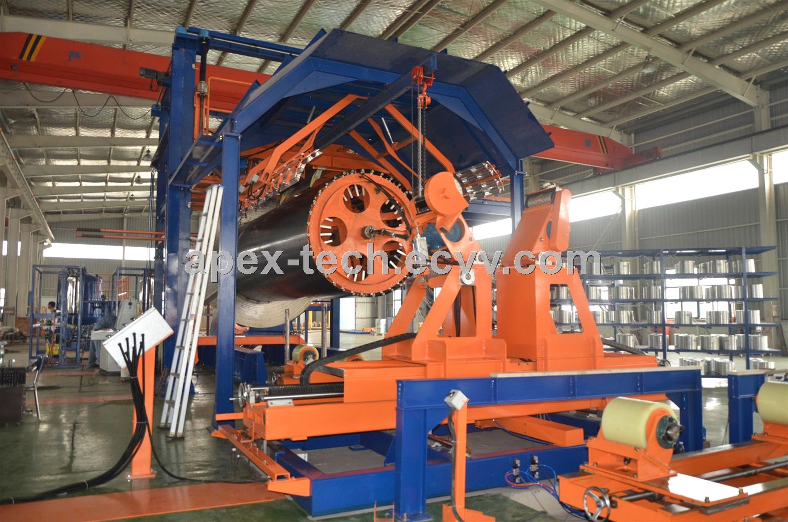 Continuous Filament Winding Machine for GRP Pipes