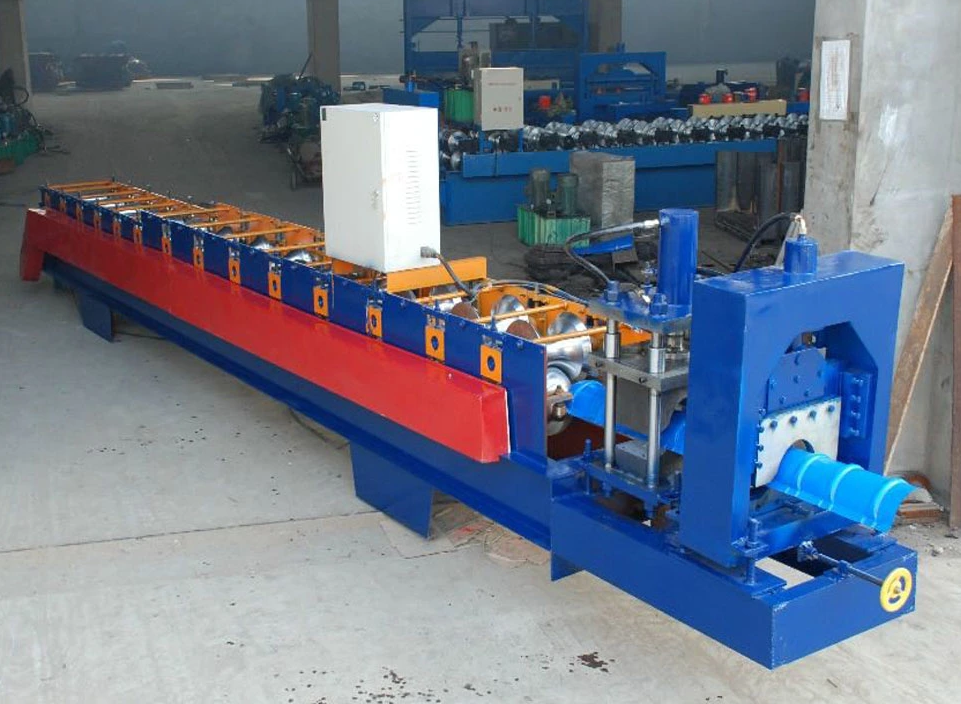 Roof Ridge Cap Roll Forming Machine