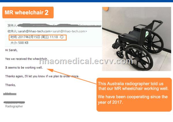 China MRI Compatible Wheelchair Plastic