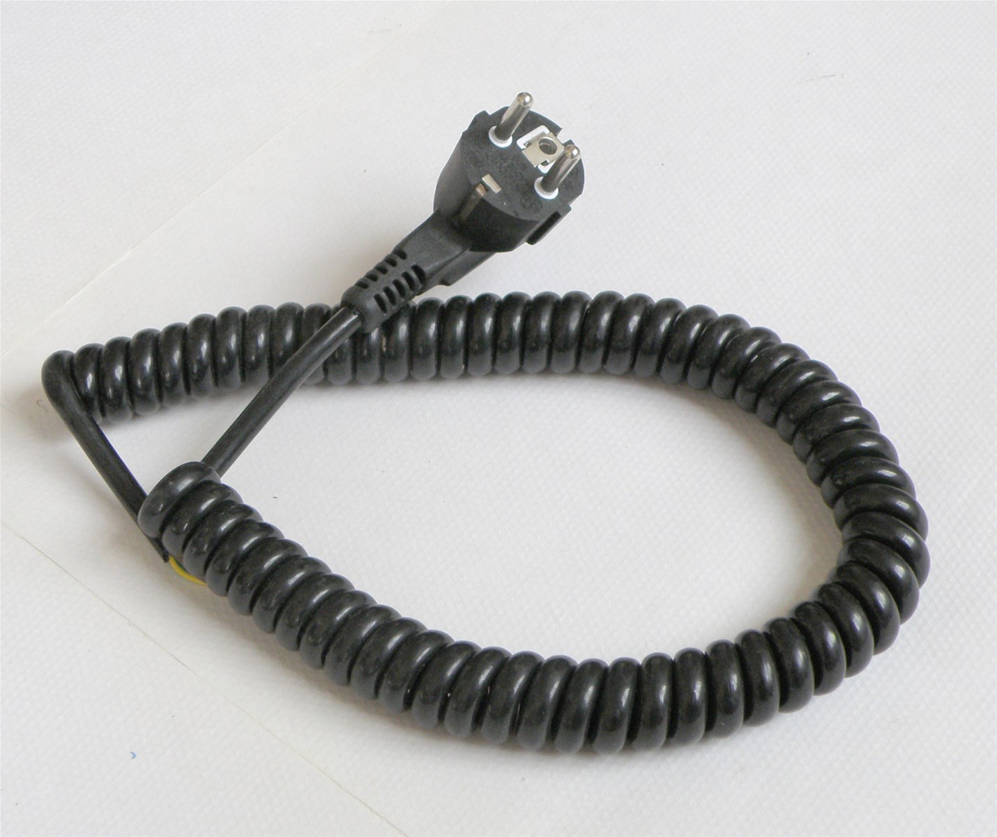 3PHASE EUROPEAN STANDARD PLUG POWER CORD COILED CABLE SPIRAL CABLE
