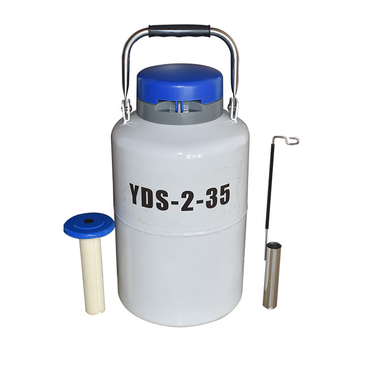 YDS2 2L Liquid Nitrogen Container Storage Semen Embryo