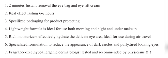 FDA qualified Skin Care OTVENA eye cream