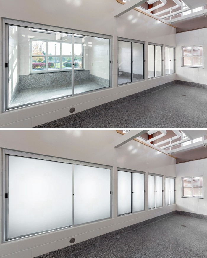PDLC smart glass film in roll switchable smart glass film frosted window with factory price
