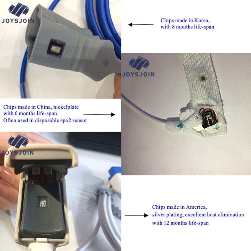 Nihon Kohden Neonate silicone wrap Reusable Spo2 Sensor Round 10Pin