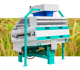 Suction gravity rice destoner machine