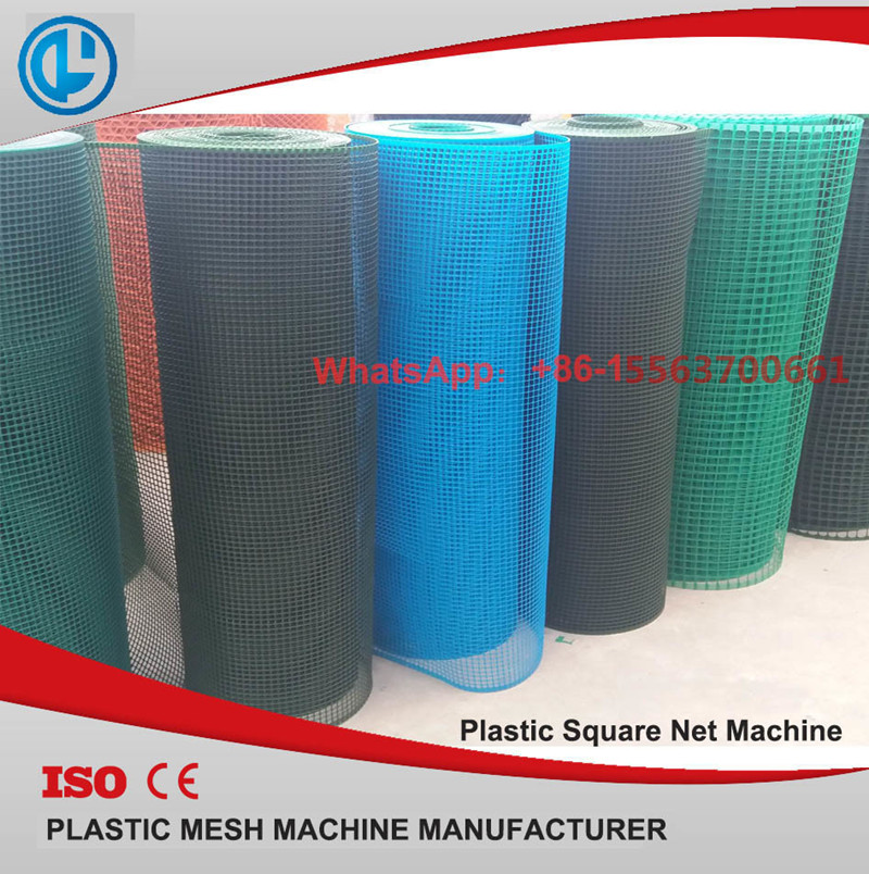High Quality Supplier of Plastic Square Mesh Machine with One Extruder