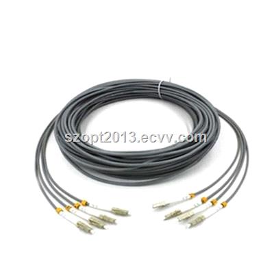 Multimode Armoured Patch Cord LCLC 4fibers Multimode
