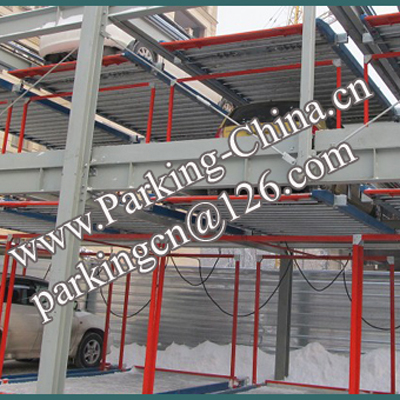 Pit Lifting Parking System made by China Dayang Parking underground half basement parking systems