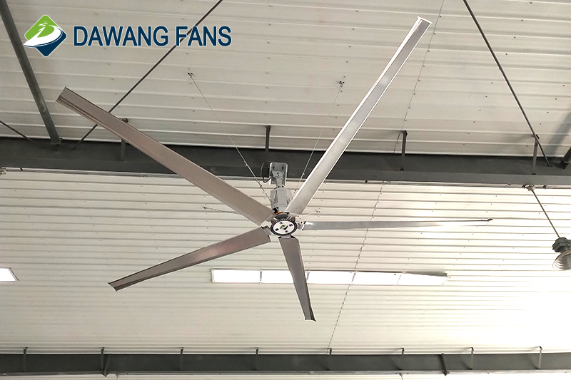 Waterproof Alloy Blade Air Cool Industrial Ceiling Fan for HVLS