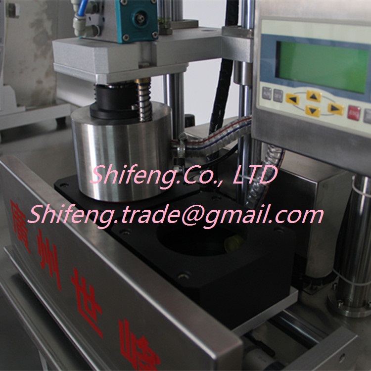 SFZK2 Semiautomatic Vacuum Capping Machine for Smallscale Production