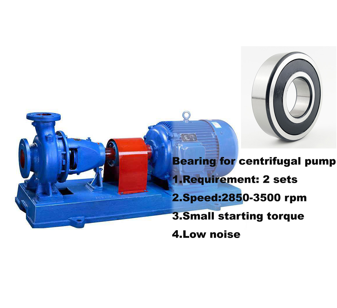 Bearing for Centrifugal pump 6201 2RZ C0 P5 HG24 deep groove ball bearing