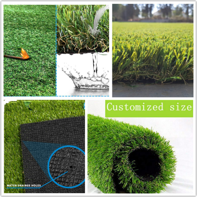 Outdoor landscaping artificial grass for garden