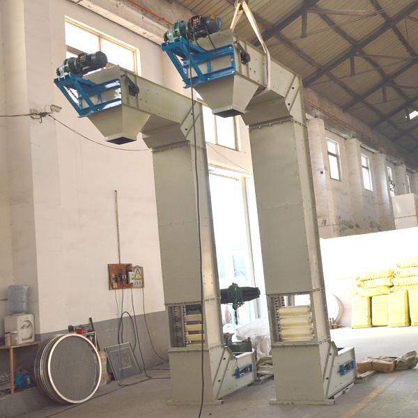 China Food Packaging Food Sugar Stainless Steel Z Type Bucket Elevator Conveyor For Dried Chestnuts
