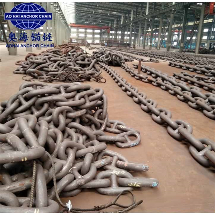 Aohai 50mm Cheap Price Offshore Mooring Welded Anchor Chain