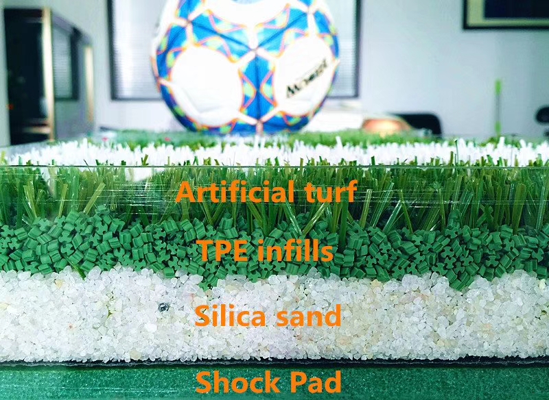 50mm Artificial Grass for Football Field