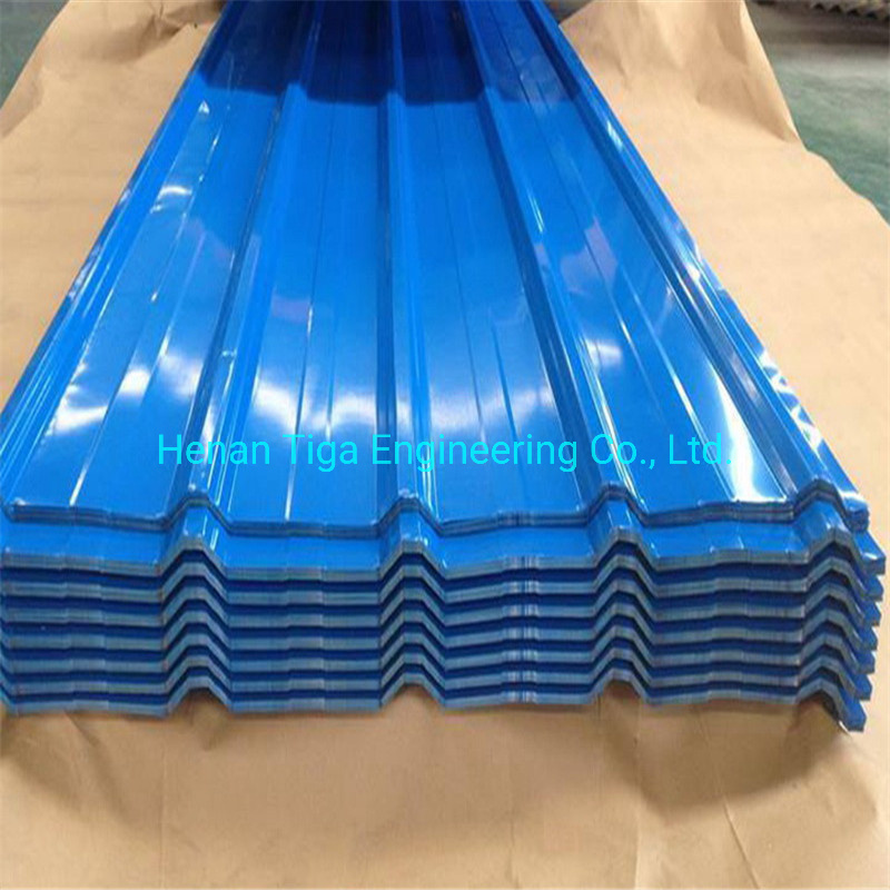 Wholesale Factory Prepainted Trapezoidal Box Profiled with Felt Roofing Sheet