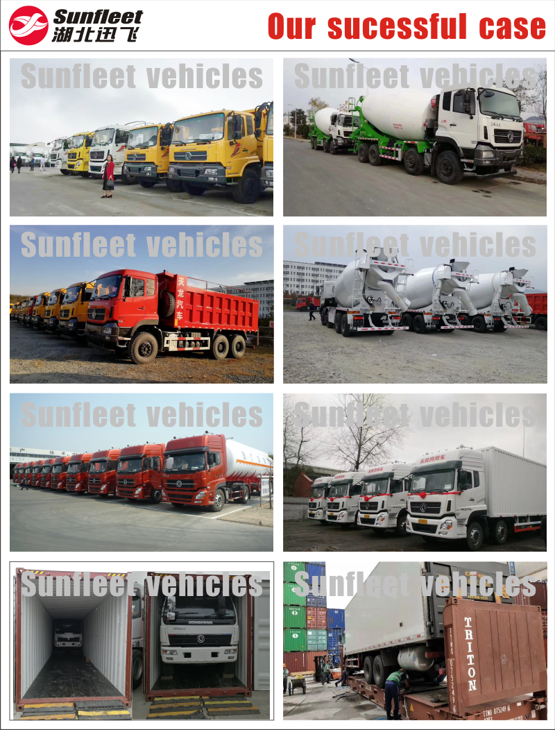 Dongfeng EQ series 6 wheel cement mixer truck4x2 truck concrete mixer5 cbm mixing drumfamous brand hydraulic system