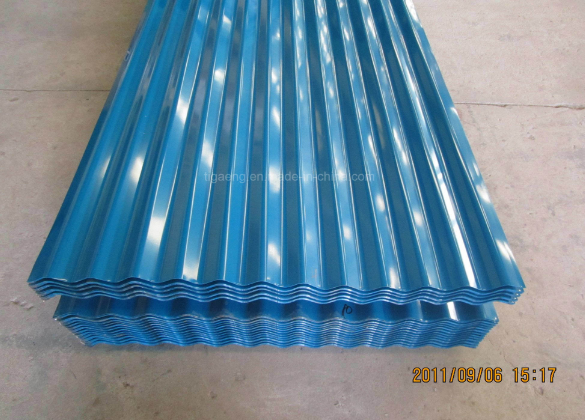 Building Material Corrugated Colorful Steel Roofing SheetsTiles