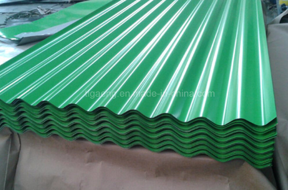 Ral Color AntiErode Corrugated Color Coated Iron Roofing Sheet