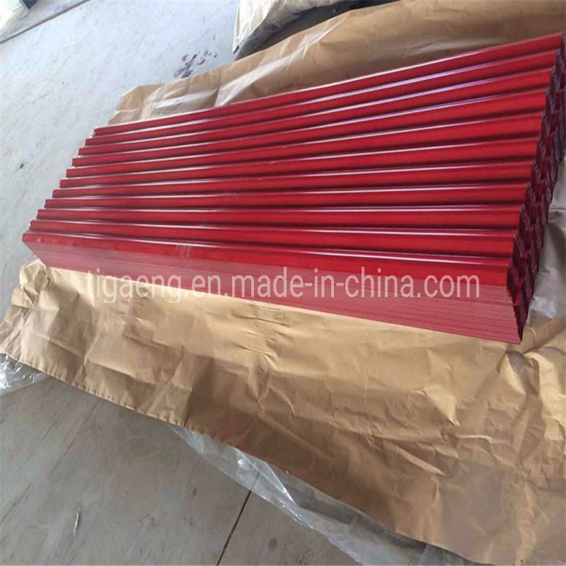 PPGI Building Material Corrugated Color Coated Galvanized Steel Roofing Sheets