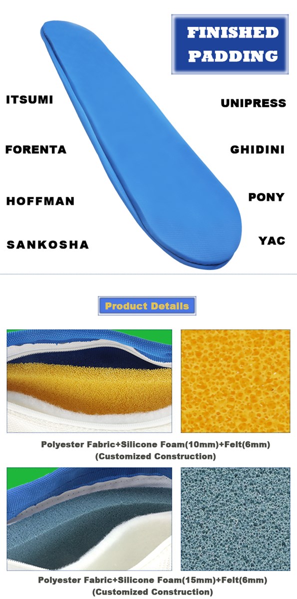 Finished padding dream padding for shirt press OEM manufacturer