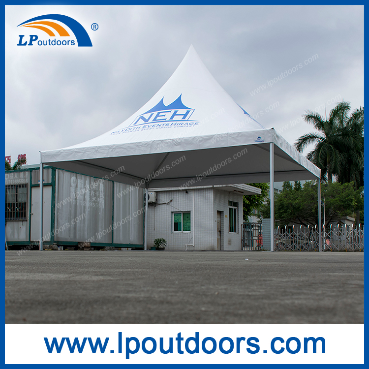 Outdoors aluminum frame pagoda marquee tent for wedding event