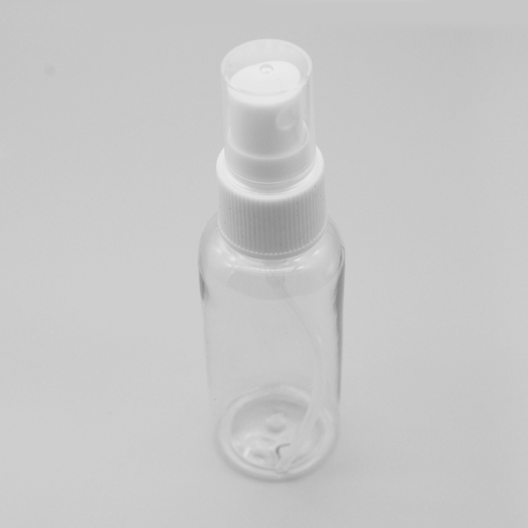 50ml PET plastic disinfectant bottles 50ml empty cosmetic spray bottle