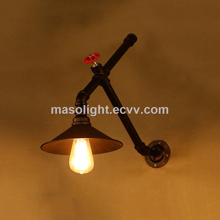 Antique iron pipe vintage wall lighting made in Zhongshan