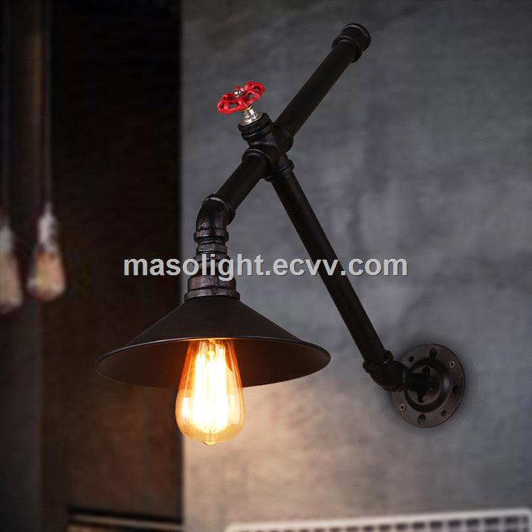 Antique iron pipe vintage wall lighting made in Zhongshan