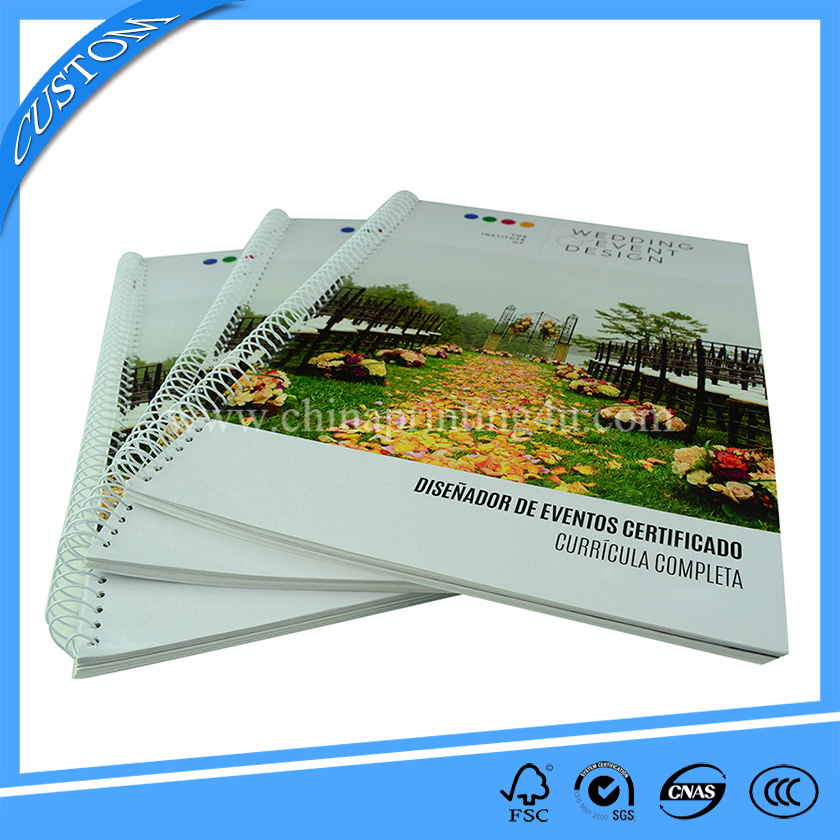 print books in china spiral bound catalogue printing china
