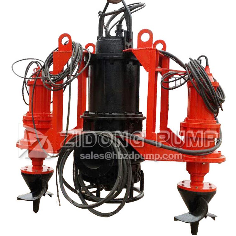 NSQ river sand suction vertical submersible dredge pump